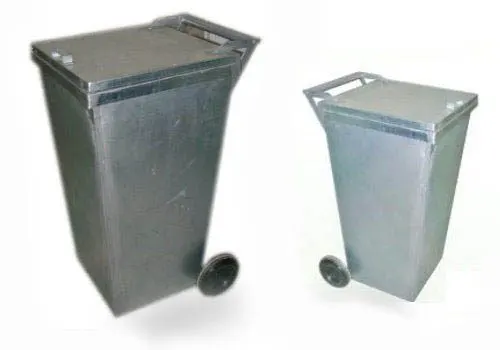 240 lt Metal Çöp Konteyner