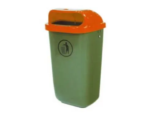50 Lt. Direk Tipi Plastik Çöp Konteyneri