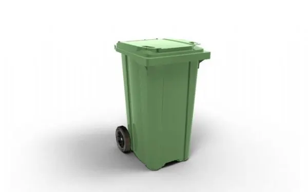 240 Lt. Plastik Çöp Konteyneri