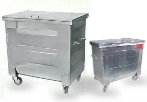 800 lt Metal Çöp Konteyner
