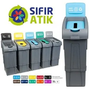 80 LT Sıfır Atık Kovası