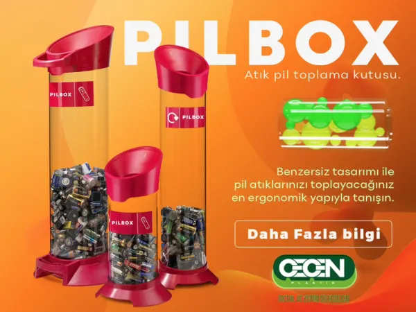 Pil Atık Kutusu-pil Box