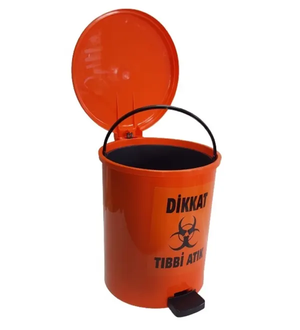 40 lt Tıbbi Atık Çöp Kovası